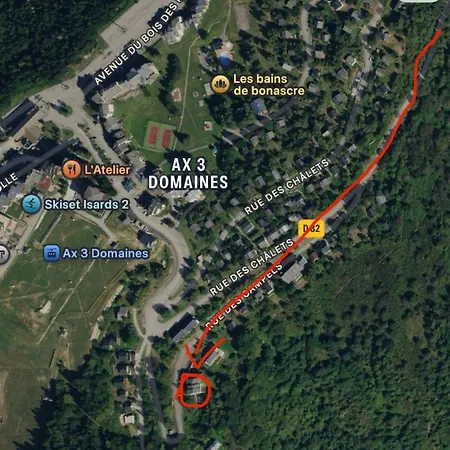 Cosy Proche Des Pistes De Ax 3 Domaines Apartman *